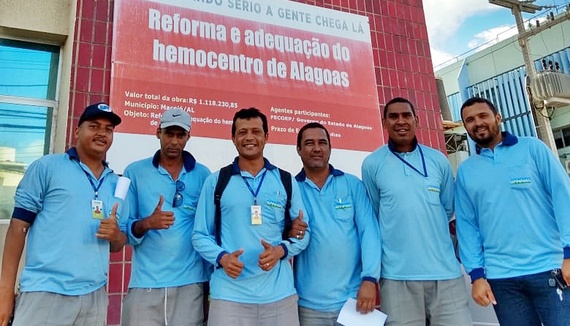 Colaboradores da SANAMA realizam doação de sangue