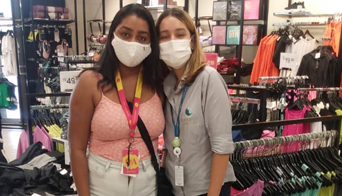 Sanama participa do Movimento ReCiclo, realizado pela C&A