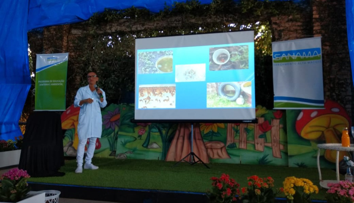 O programa "SANAMA de portas abertas" recebe alunos da Alta Maceió